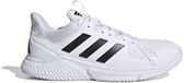 adidas Court Flight Heren Handbal Indoor Schoenen Wit/Zwart Maat 40