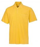 BP Poloshirt voor dames en heren 1612-181 Katoen Korte mouw Gelb XL