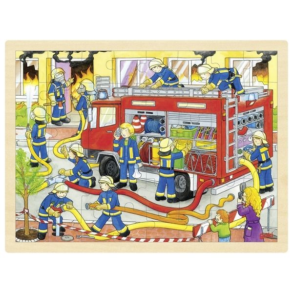 Goki 57527 - Puzzel - Hout - Multicolor