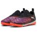 PUMA FUTURE 8 MATCH TT +Mid chaussures de football sans lacets, Noir/Rouge/Blanc, Taille 38