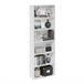 Furinno JAYA Simply Home Vrijstaande boekenkast met 6 niveaus, open opslag, wit