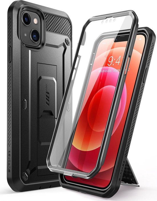 Supcase Unicorn Beetle Pro hoesje voor iPhone 13 - Zwart