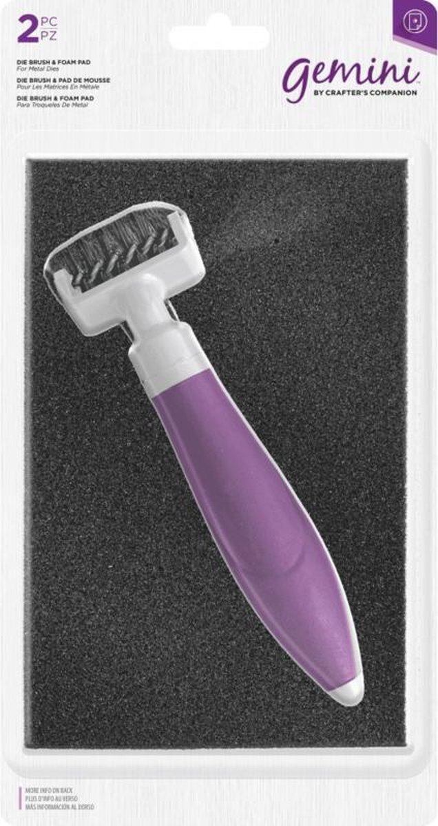 Crafter's Companion Gemini Snijmallen Brush Tool & Foam Pad