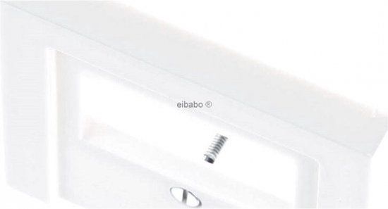 Jung AS500 Insteekplaat Schakelmateriaal - A569PLTWW - Alpine-wit