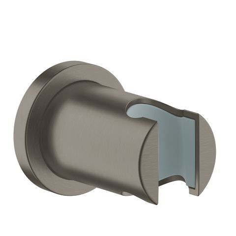 GROHE Rainshower Wanddouchehouder - rond - soft graphite (mat zwart) - 27074AL0