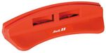 Snoli Plexi taille-crayon avec lime radiale 100 mm rouge