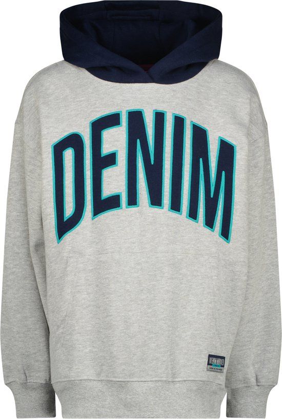 Vingino Nano Hoodie - Jongens - Grey Melee - Maat 164
