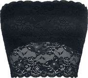 Black Premium by EMP Zwarte kanten bustier - Dames - XL