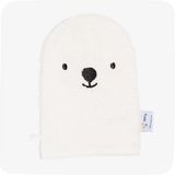 Nifty - Gant de toilette - White Seal - Coton Biologique - Blanc