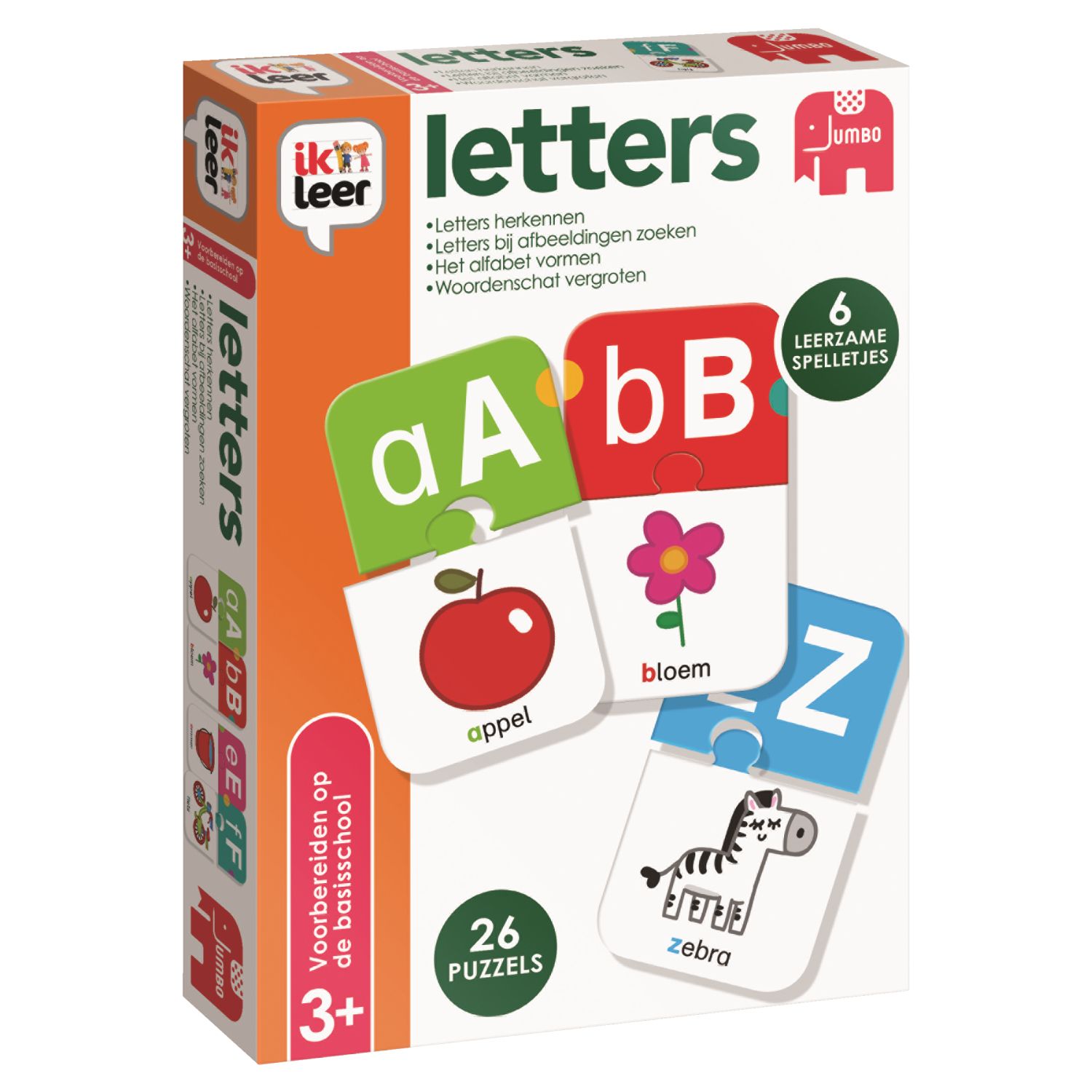 Jumbo Ik leer - Letters - Educatief spel - Vanaf 3 jaar