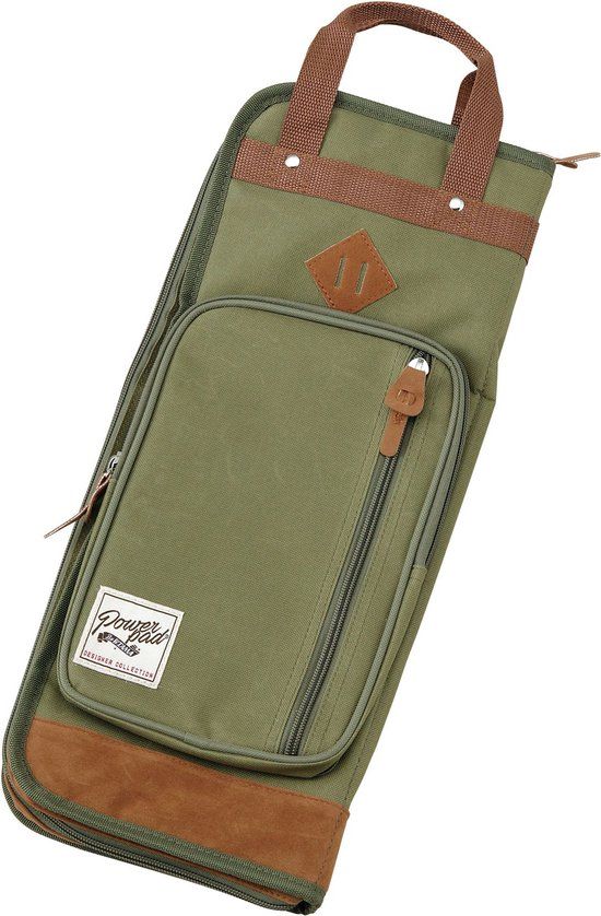 Tama TSB24MG Powerpad Designer Drum-Stick/Mallet Bag (Moss Green)