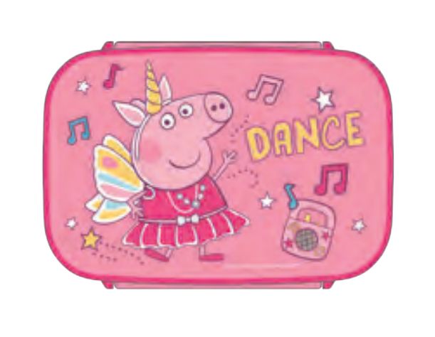 Scooli Peppa Pig Lunch Container - Pink - Rectangular - 1 pc
