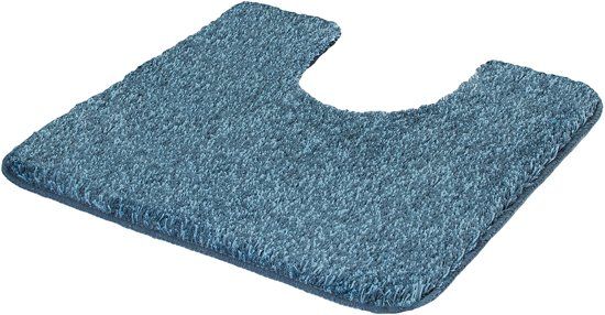 KLEINE WOLKE Toiletmat Seattle ijsblauw 55x50cm