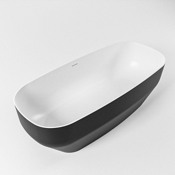 Mondiaz STONE vrijstaand bad 170x75cm Urban binnenbad talc BK75341028