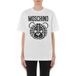 Moschino T-shirt en jersey biologique Teddy Bear Blanc Taille : XXS