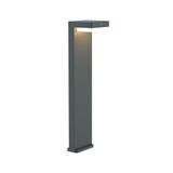 BOLD Twee led-straatverlichting op zonne-energie met geïntegreerde infrarood bewegingsmelder (IP44 gecertificeerd, 100° detectiehoek, 55 uur looptijd/220 keer bewegingsdetectie, tot | Lot de lampes solaires IP44 - 3000 K - Blanc chaud - 180 lm - Piquet