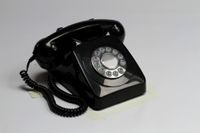 GPO 746 Retro PUSH BUTTON Telephone BLACK
