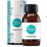 Viridian 100% huile de lin dorée biologique 200 ml