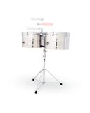 LP Latin Percussion Timbales Prestige Thunder Timbs roestvrij staal 15"/16" LP1516-S