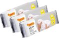 Air Dry pâte à modeler - Prête à l'emploi - Séchage à l'air - Base d'argile humide - 250 g en blanc - Lot de 3