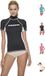 CRESSI LYCRA RASH GUARD LADY KORTE MOUW ZWART/WIT L/4 (42)