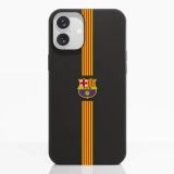 FC Barcelone Coque de Téléphone Fibriva™ Officielle avec blason en couleur et rayures