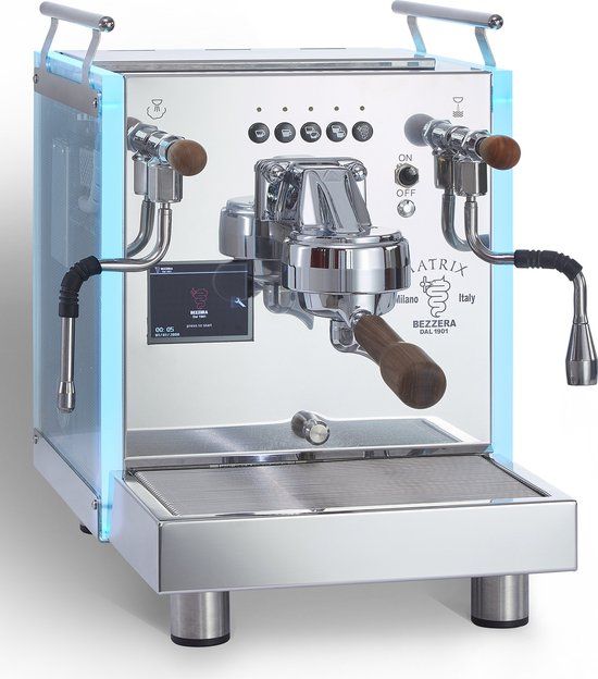 Bezzera Matrix DE Espresso machine, semi-professionele - Roestvrij staal