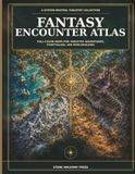Fantasy Encounter Atlas: Full-Color Maps for Tabletop Adventures, Storytelling & Worldbuilding