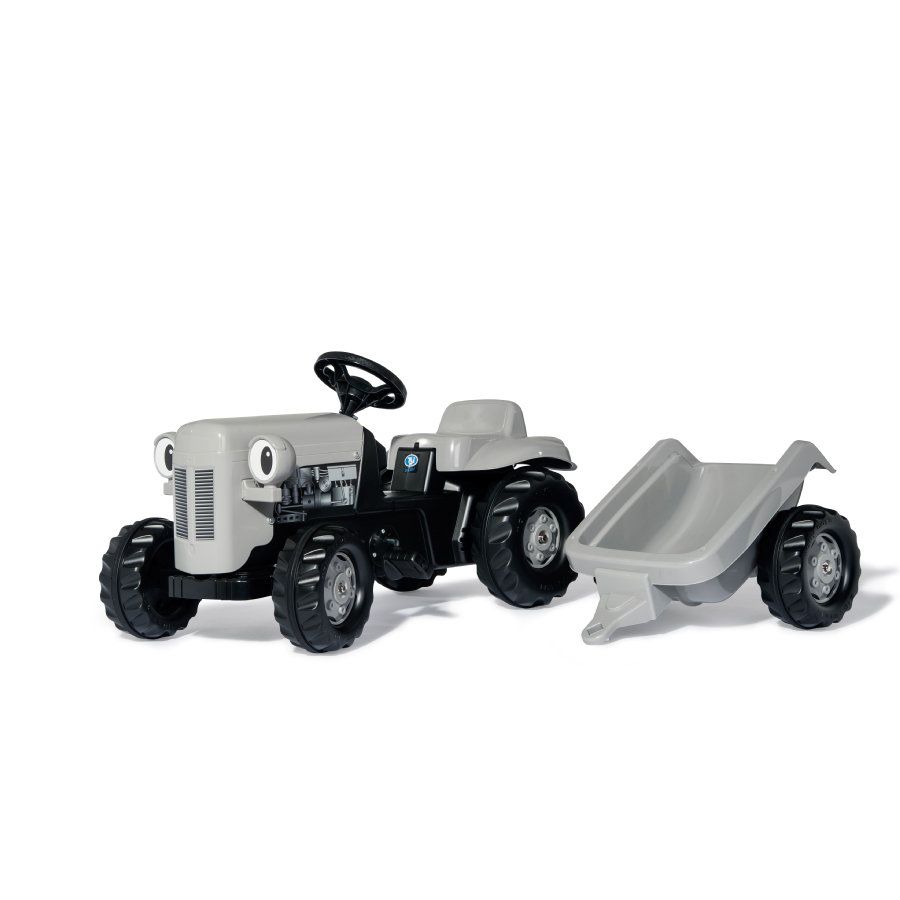 rolly toys Rollykid Little Grey Fergie met rollyKid Trailer 014941