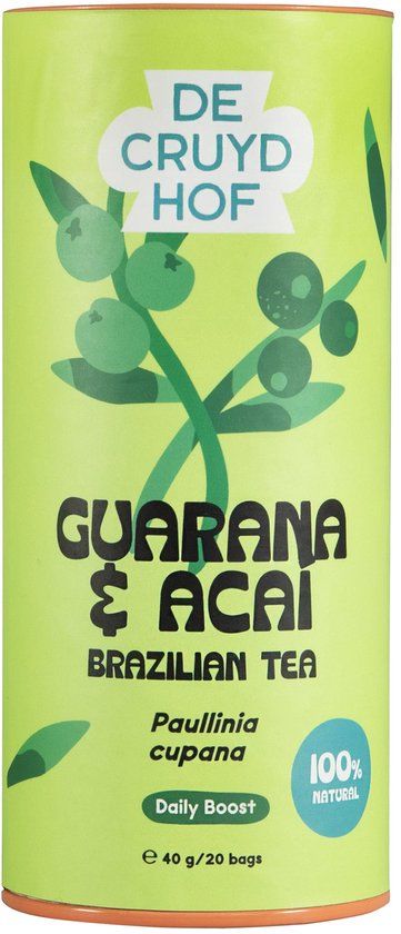 Cruydhof Thee Guarana & Acai/ Paullinia Cupana 20ST