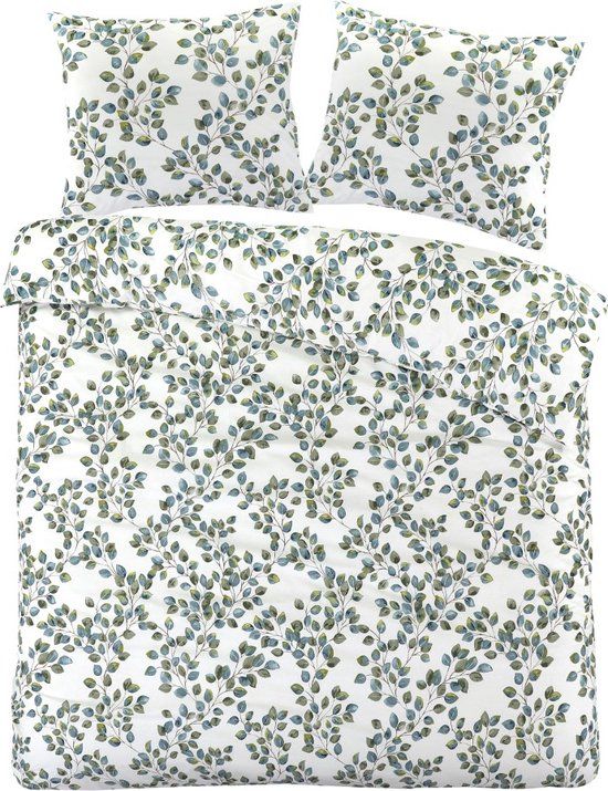 Day Dream Mees Dekbedovertrek - Tweepersoons - 200x200/220 cm - Groen