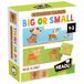 HEADU - Wooden Game Baby Big Or Small - groot of klein van hout