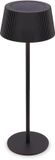 Briloner Alia - Oplaadbare Tafellamp - Zonne-energie - Buitenlamp - Dimbaar - 3.000 K tot 6.500 K - Ø12x34 cm - Zwart