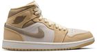 Jordan Air Jordan 1 Mid SE Khaki Sesame Women Brown