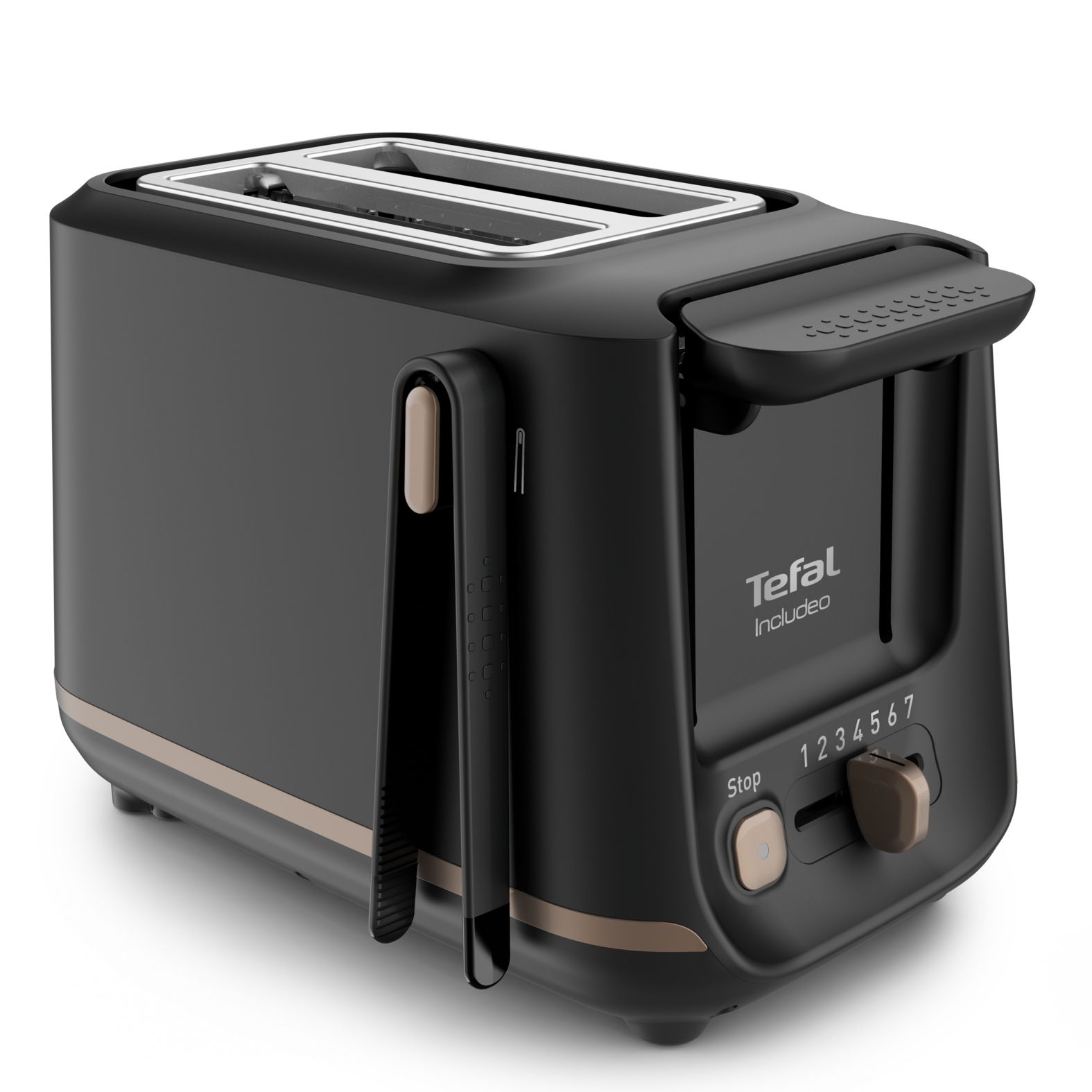 Tefal Incluedo TT5338 Broodrooster - Zwart