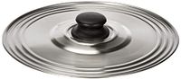 Ibili Cover Prisma 22-26 cm RVS, Zilver