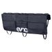 EVOC TAILGATE PAD CURVE Mountainbiketransport voor gebogen pick-ups, fietskoffer (geschikt voor e-bikes, fietsendrager voor max. 6 fietsen, gebogen pasvorm, maat: M/L), zwart