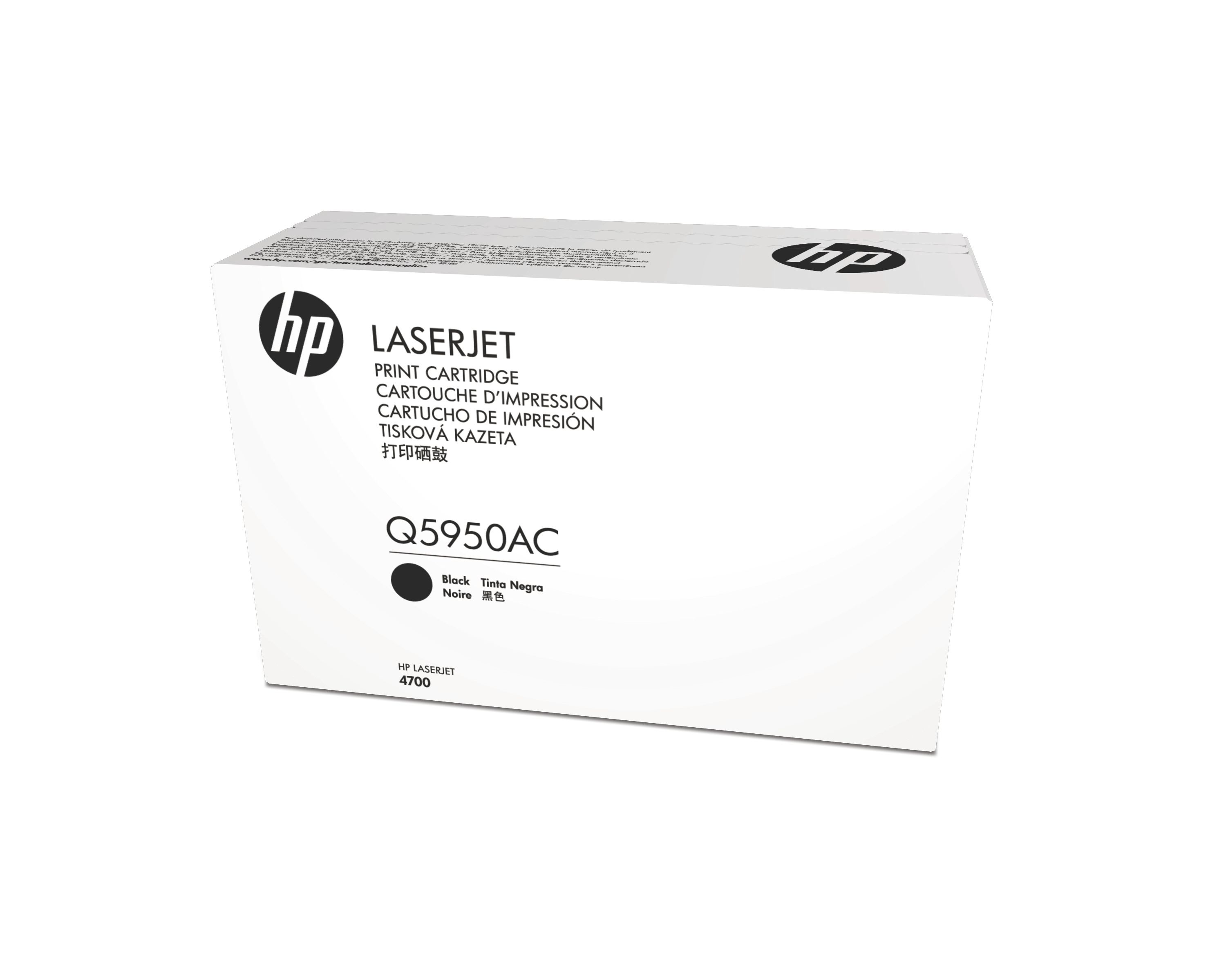HP Q5950AC Zwart Toner Cartridge voor HP Color LaserJet 4700 - 11000 pagina's