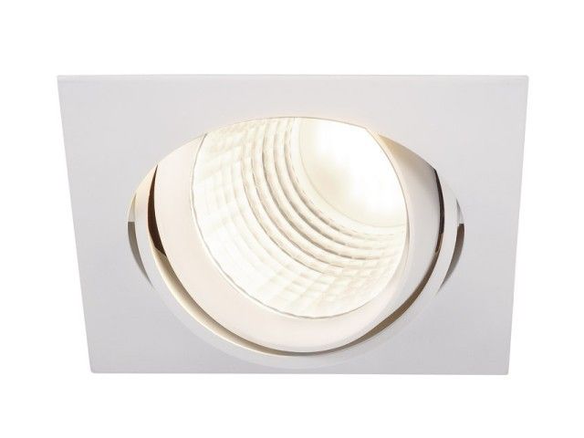 SLV 113711 New Tria DLMI Square LED Recessed Spotlight - White - 4024163138215
