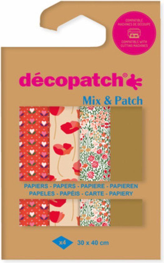 Decopatch papier Mix & Patch Love is in the meadow - DP032C - 35 g