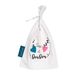 Doudou et Compagnie DC3765 Mon Sac A Doudou en Coton Blanc