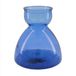 Dijk Natural Collections Vaas Gerecycled Glas Blauw 21.5x23