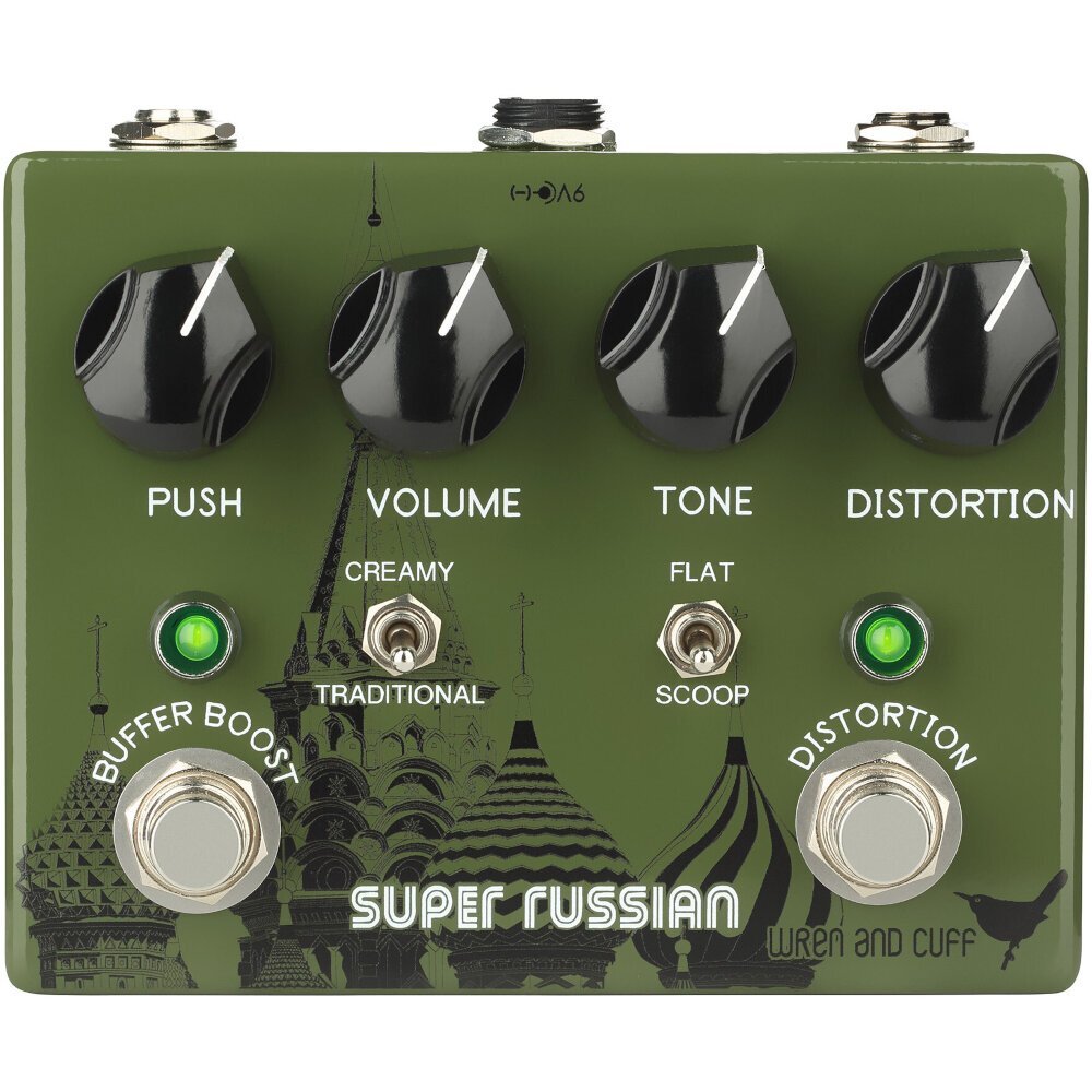 Wren and Cuff Super Russian Boost / Fuzz effectpedaal