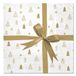 Homéa 20 papieren servetten, 3-laags, 33 x 33 cm, goudkleurig cadeau