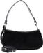 Coccinelle Leren schoudertas Merveille Mini Bag Noir / Noir zwart