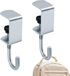 Deux supports de table pour tables, supports de sac en métal pour tables, réglables, pinces de table pour sacs, porte-serviettes, supports de table pour écoles, bureaux, tables de chevet