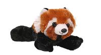 Wild Republic 16247 Rode Panda Hug'ems Pluche Knuffel 18 cm