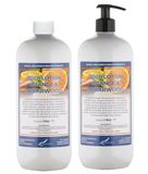 Claudius Cosmetics B.V. Claudius Bodylotion Sweet Orange & Cedarwood 1 Liter - Set van 2 stuks met gratis pomp