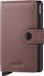 Secrid Miniwallet Pasjeshouder Matte Rose - Unisex - Leer - RFID - 8 Pasjes