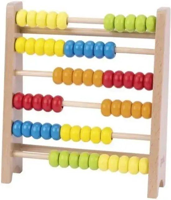 GOKI Telraam - Kleuren - 16X4,5X18Cm - Educatief - 4 Jaar